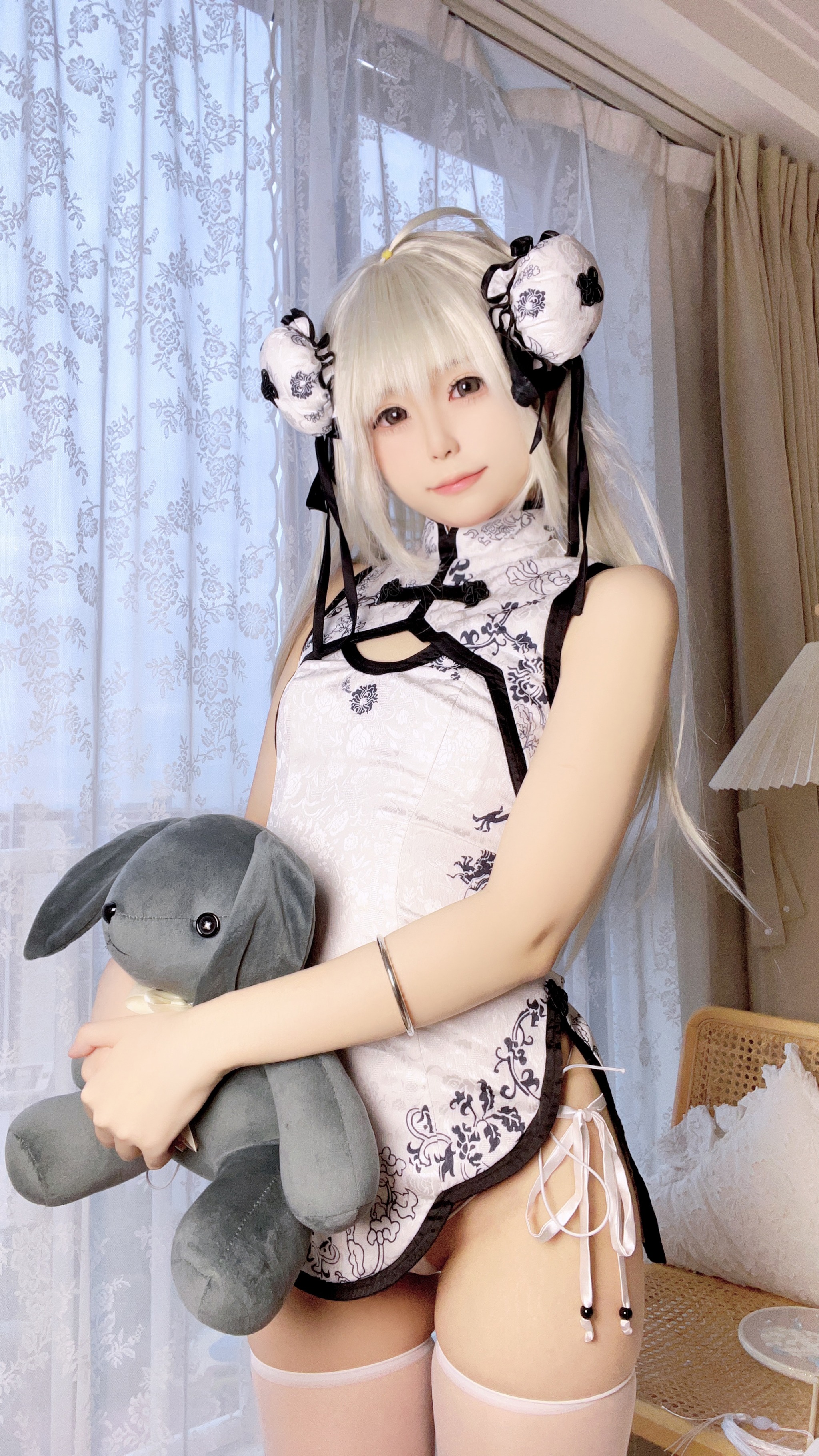 Quan冉有点饿 – NO.043 缘之空 穹妹旗袍自拍[27P]-XikXak
